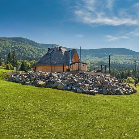 Osada Poli Zawoja - Panoramiczny Domek Z Prywatna Balia I Hydromasazem Skawica  エクステリア 写真